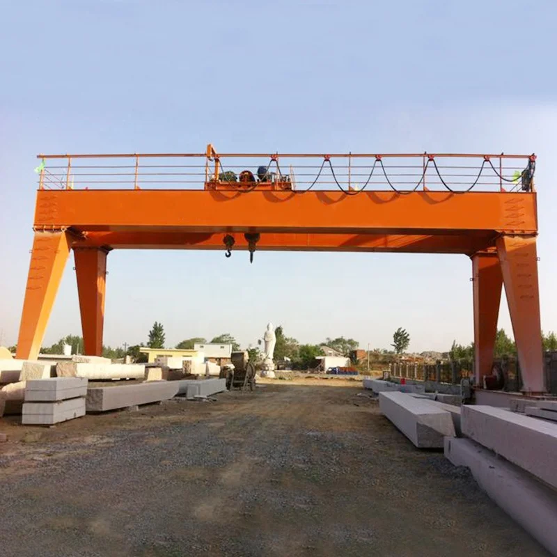 70 ton lifting mould with electro double girder gantry crane for industry