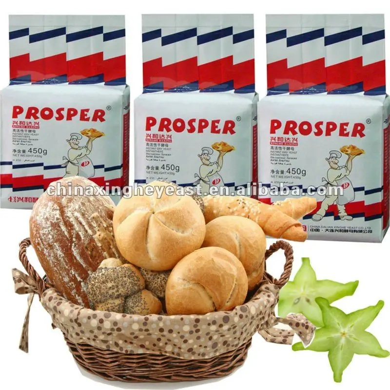 Pure Natural Nutritional Instant Dry Yeast Low Sugar for Bread