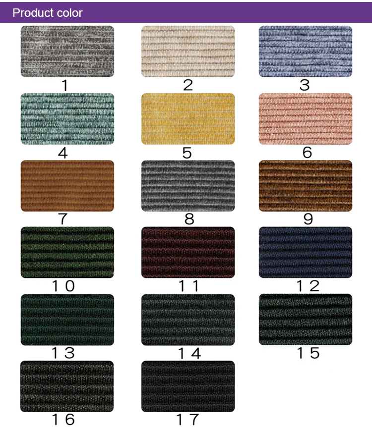 3896# Ladder rib fabrics 24%Cotton 4%Spandex 72%Polyester for sweater, home Textile