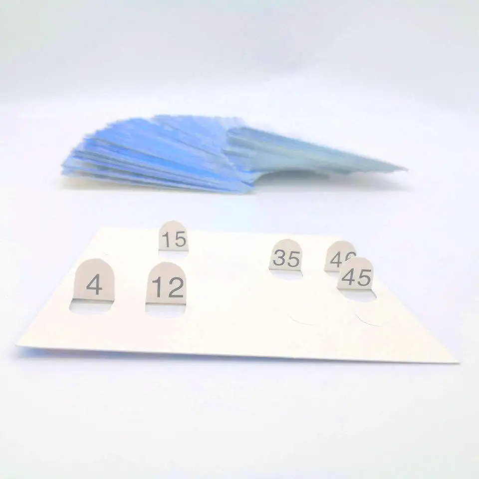 2023 New Arrival Good Price Customize Printing Mixed Color Disposable Paper Bingo Card