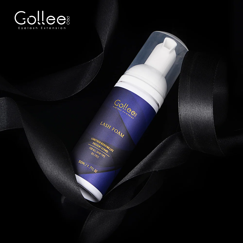 Gollee Korea Pass Accept Private Label Eyelash Shampoo Lash Extension Cleanser