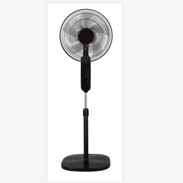 Air cooling  16' Plastic stand fan with Cross base