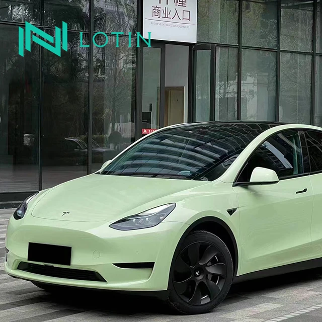 Car Body Sticker Vinyl Car Wrap Macaron Cherry Pink Color Change PVC Film