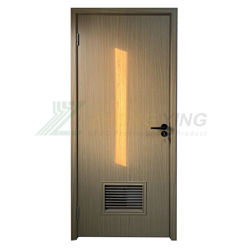 High Quality Cheap Price Room Modern Design Entry Teak Solid WPC PVC Interior Door