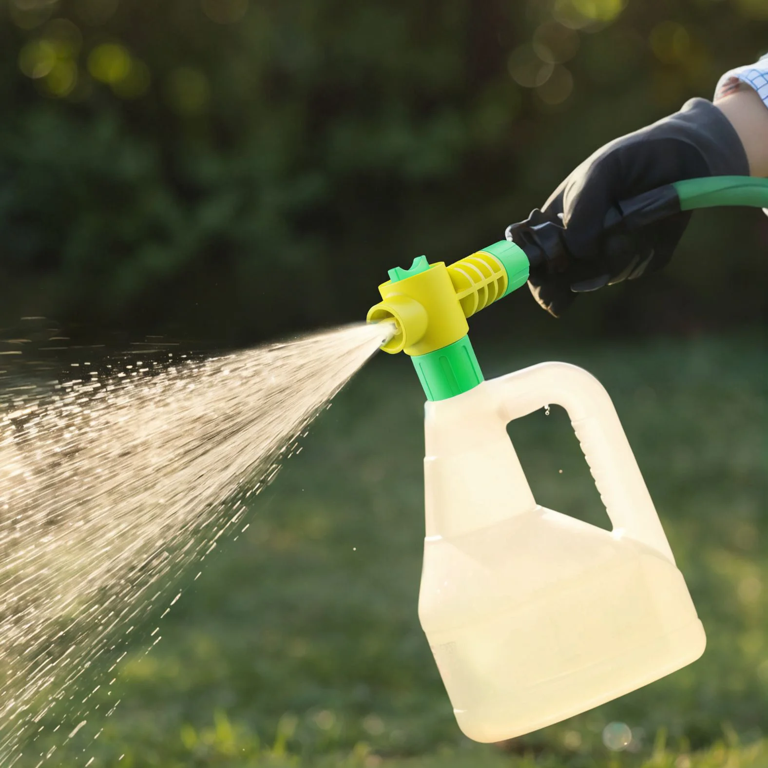 Hot selling Chemical Solution Liquid Mixing Water Hose End Sprayer for lawn care and garden care