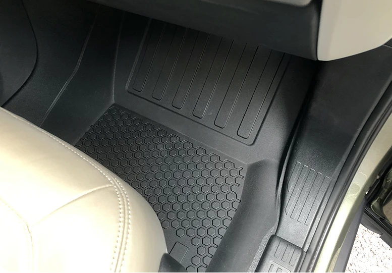 All-Protection Car Cargo Mat Liner New Defender 90 L663 5 Piece Set TPE Car Mats For Land Rover LHD