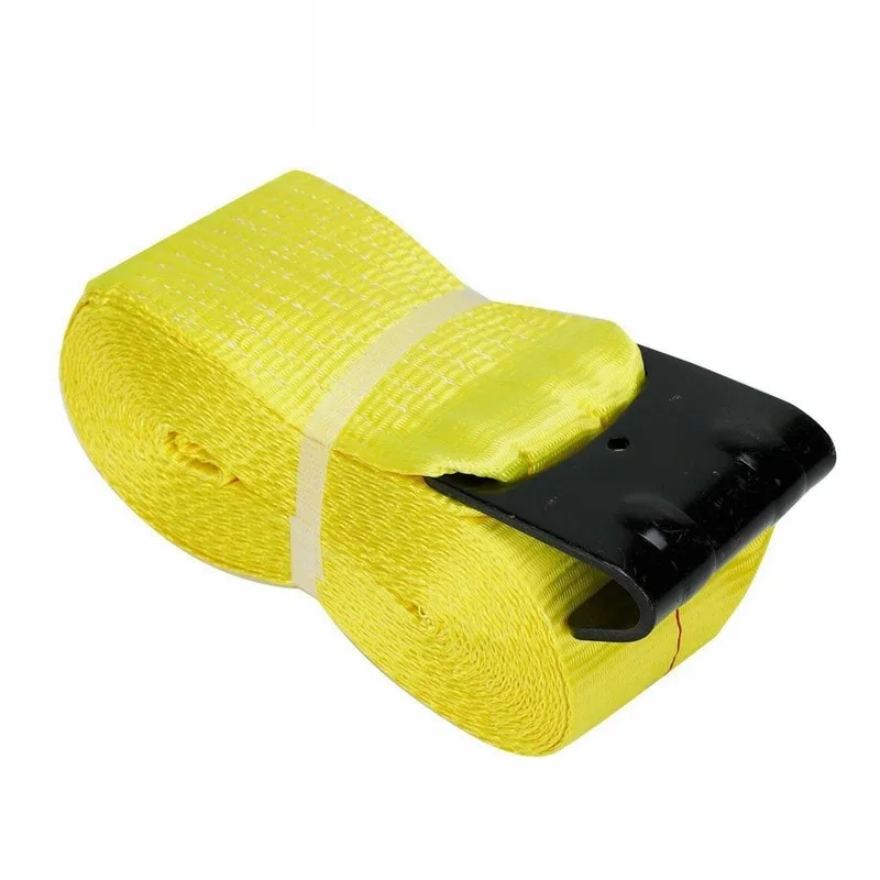 Heavy duty 5400 lbs cargo lashing control 10 tons 100 mm cargo flatbed 4 x 30 winch straps