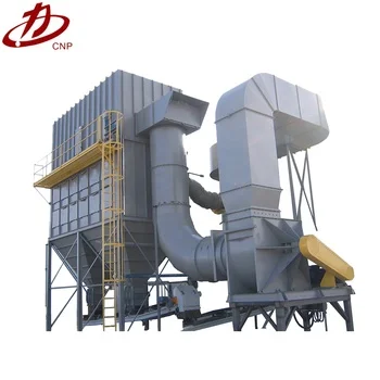 Pulse jet bag filter type dust collector for stone crusher