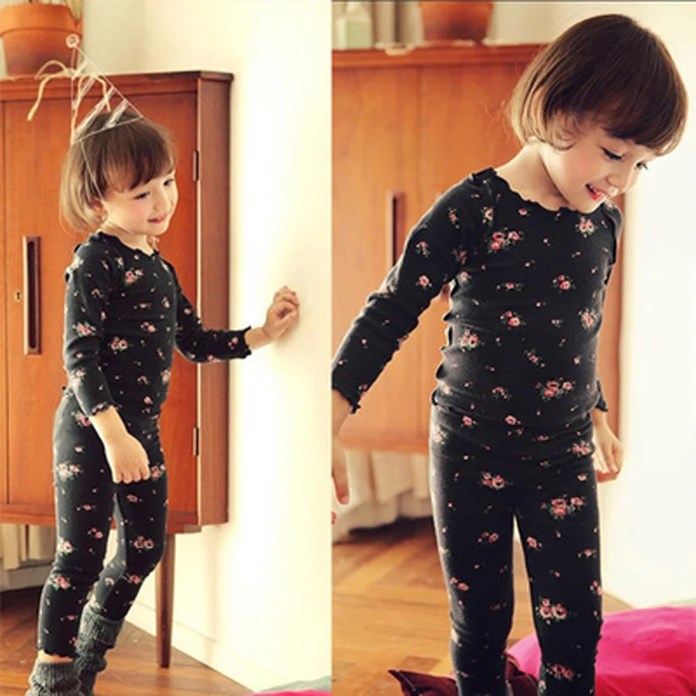 Cheap Latest Stock New Santa Hot Sale Children Clothes Cotton 2-8 Years Xmas Deer Boys Girls Baby Clothing Sets