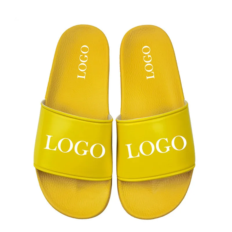 Custom Wholesale Fashion Unisex Printed Slides With Strap Custom Mink Slides Adult Slides Custom Slipper Footwear