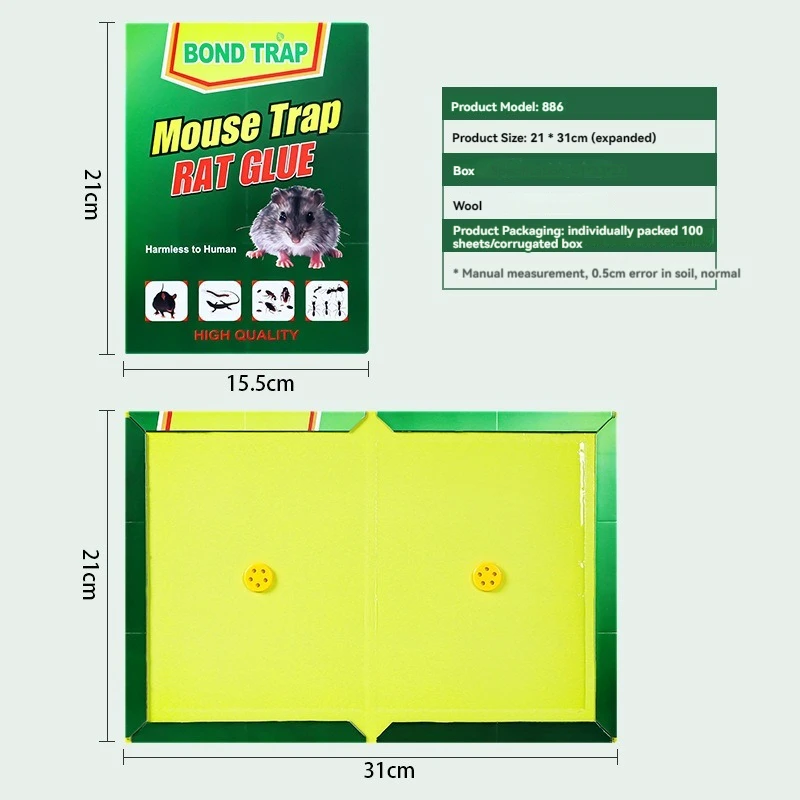 Hot Promotional Products Animal Glue Sticky Board Trap For Lure Rat Trap With Glue