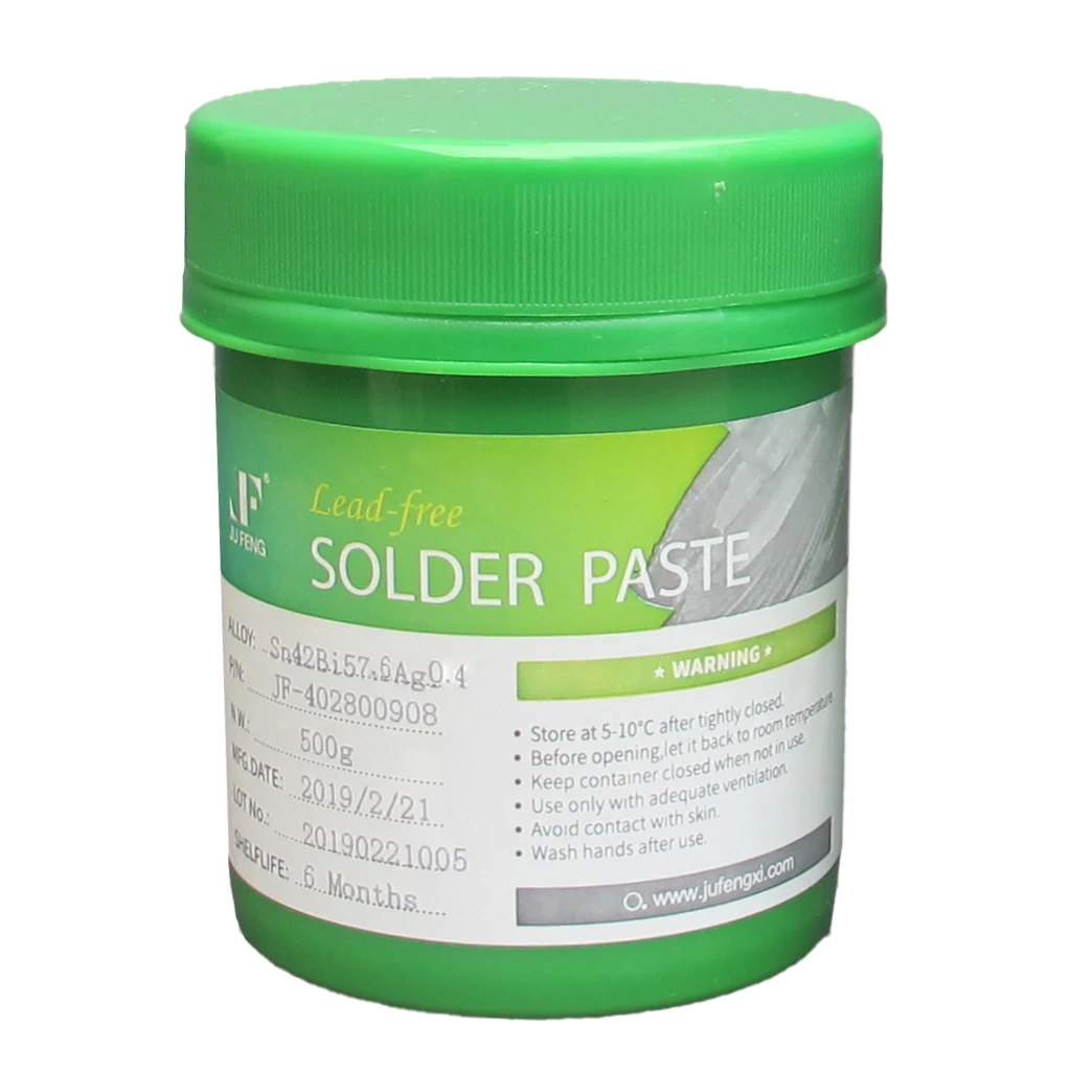 Sn42Bi57Ag1 Low temperature solder paste for SMT reflow soldering