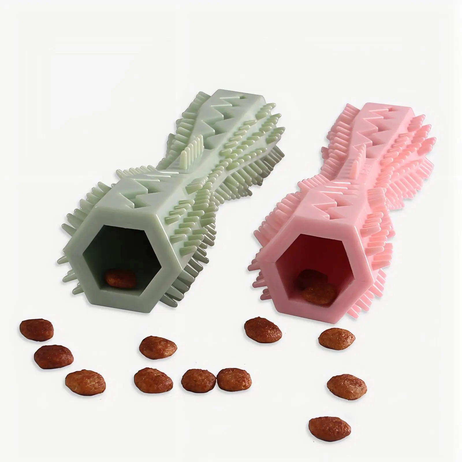 Manufacturer Wholesale New Design Durable TPR Treat Dispensing Puppy Toy Indestructable Dog Toy Pet Chew Toy