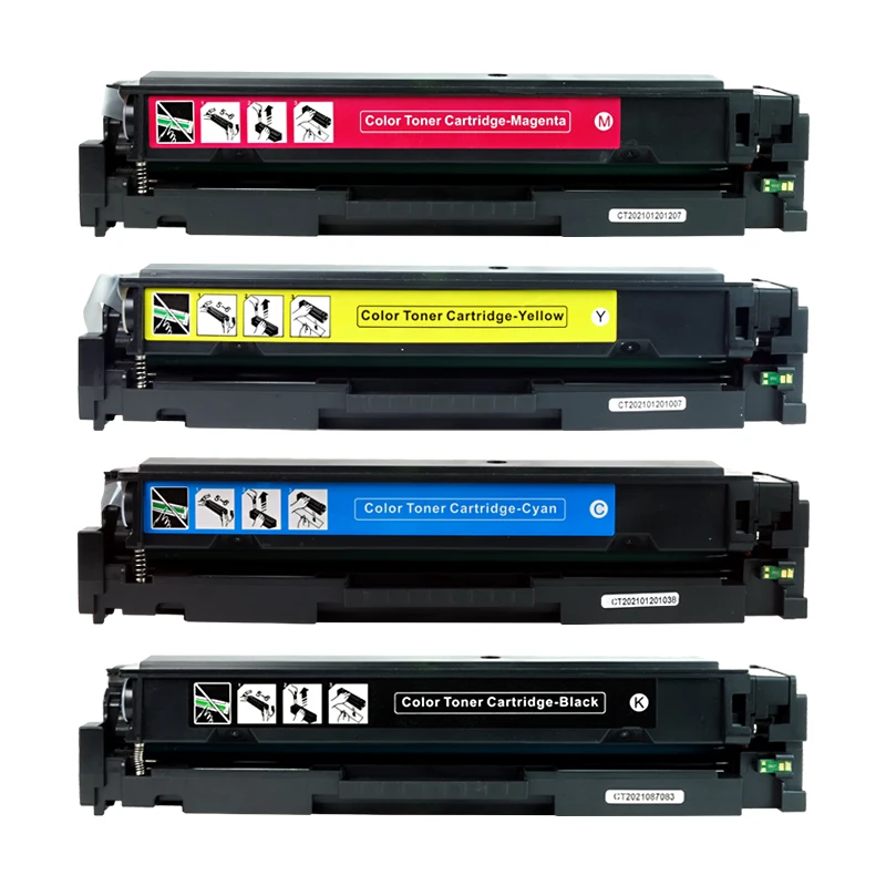 compatible toner cartridge for HP 414A W2020A W2021A W2022A W2023A use in Color LaserJet M454 M479 Enterprise MFP M480 series