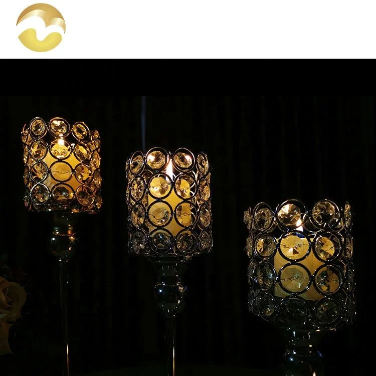 Preferential products metal table lamp candle holder wedding decoration