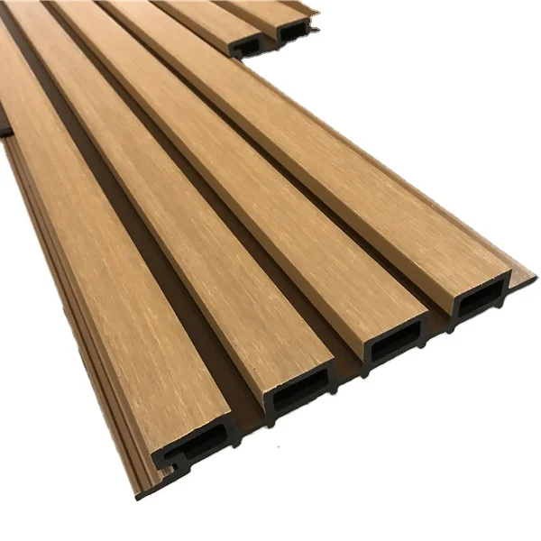 Co-extruded WPC composite wall cladding for outdoor