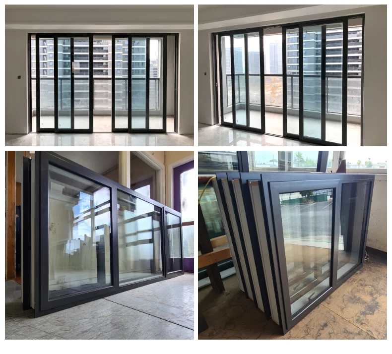 Custom Modern French Sliding Window Steel Window Pvc Sliding Window Manufacturer