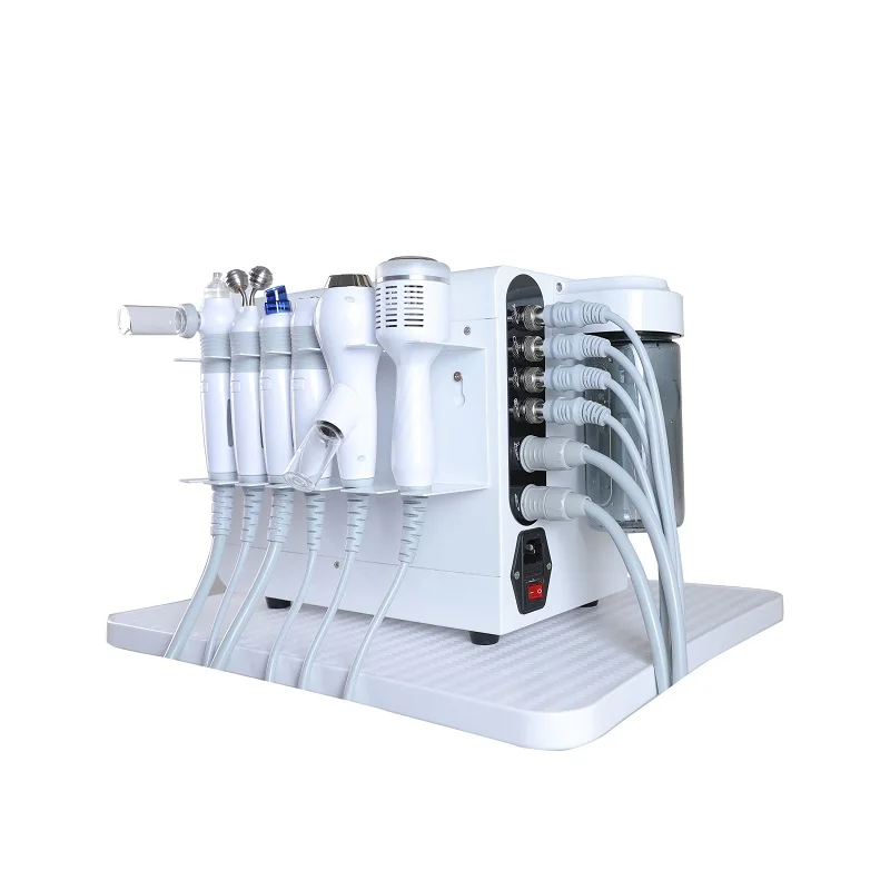 6 в 1 плазменная Тепловая пузырьковая машина водород-кислород гидрофактор косметическое устройство RF дермабразия антивозрастное омоложение кожи