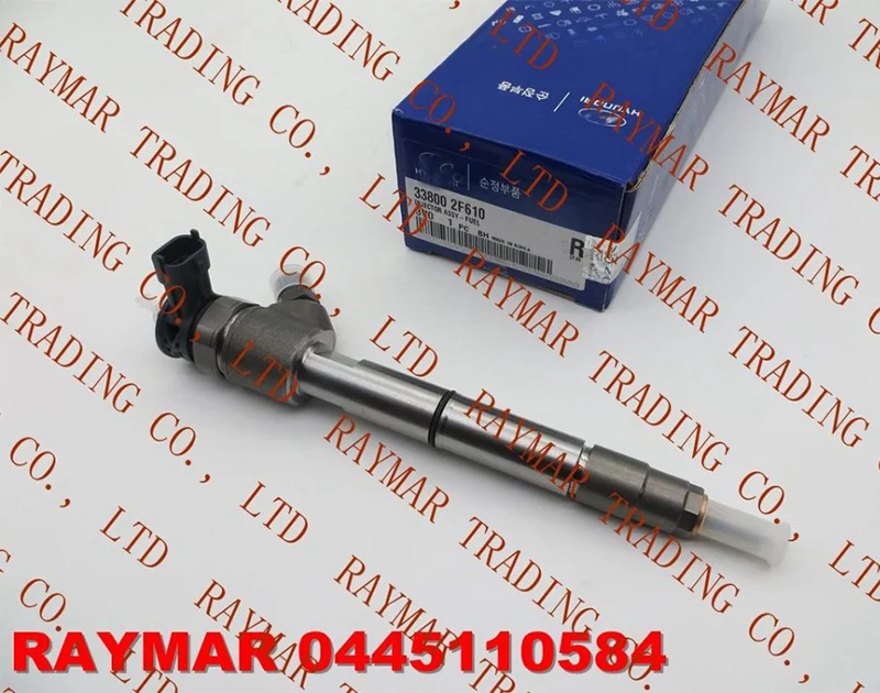 Genuine Diesel Common rail injector 0445110583, 0445110584 for D4HB EURO 6 33800-2F610