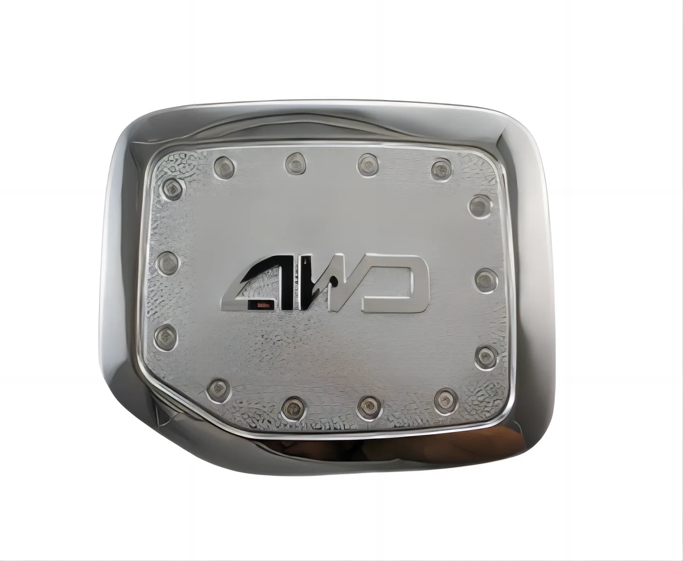 Hot auto Car Kit Chrome body Rear shield exterior accessories aluminum For Toyota Prado FJ90 1997-2002