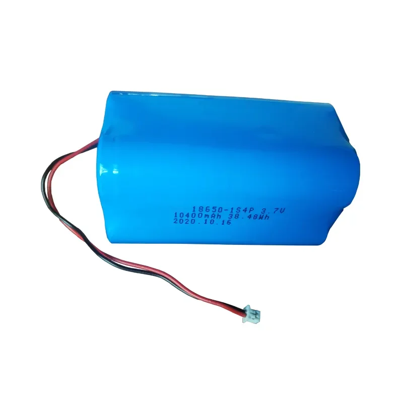 Rechargeable lithium li ion 18650 battery pack bms 1s4p 3.7v 7200mah 8000mah 8800mah 10400mah 12000mah 12ah 14000mah  pack