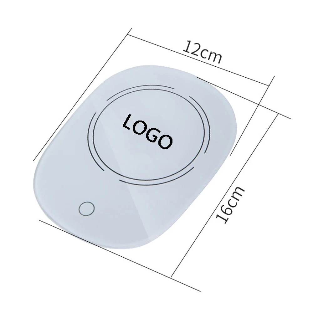 New Design Creative USB Cup Heater Coaster Mug Warmer Mat Accept Custom Logo