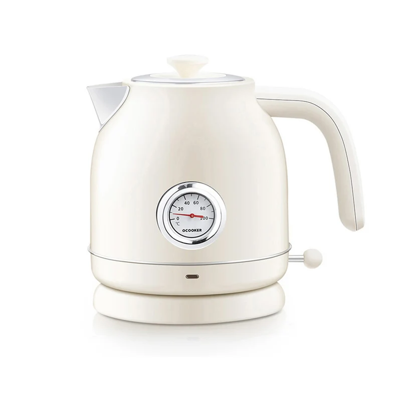QCOOKER ретро Электрический чайник 1.7L брать или по следующему адресу 360 degree1800W Ретро точный контроль температуры 304 из нержавеющей стали