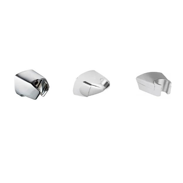plastic chromed shower holder bracket for bathroom shower head