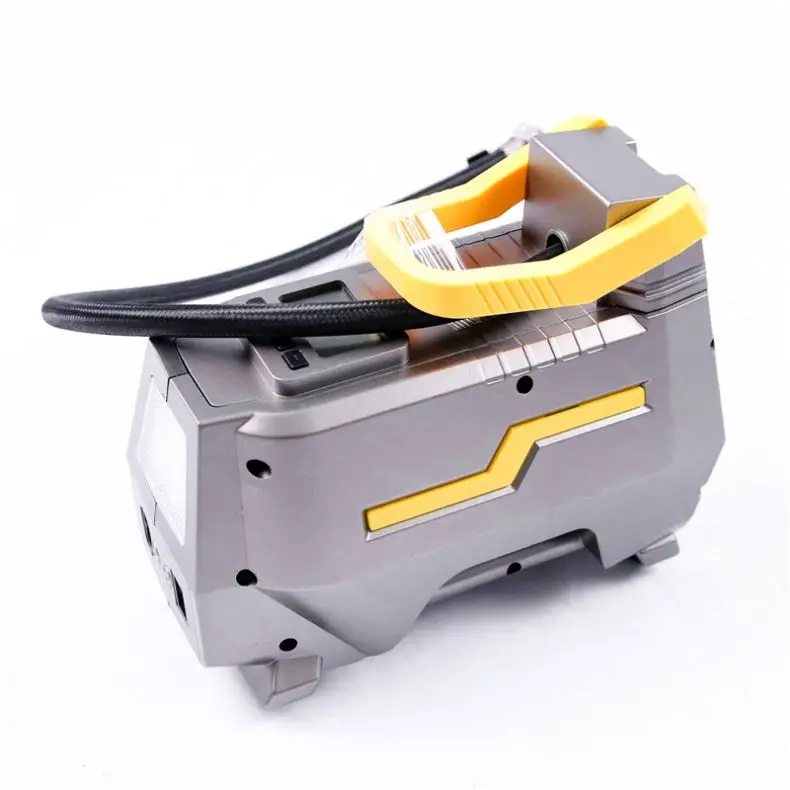 1666 Tire Inflator Air Compressor, Portable DC/AC Air Pump for Car Tires 12V DC and Other Inflatables at Home 110V AC