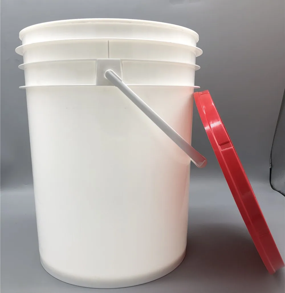 Wholesale 20 liter Cheap Unbreakable Biodegradable Plastic Bucket Food Grade Plastic Drums Barrels