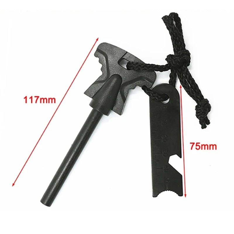 Matchstick Magnesium Strip Lighter Stick Product Suit Cigarette Lighter Multi Ignition Tool Outdoor Camping Equipment Portable