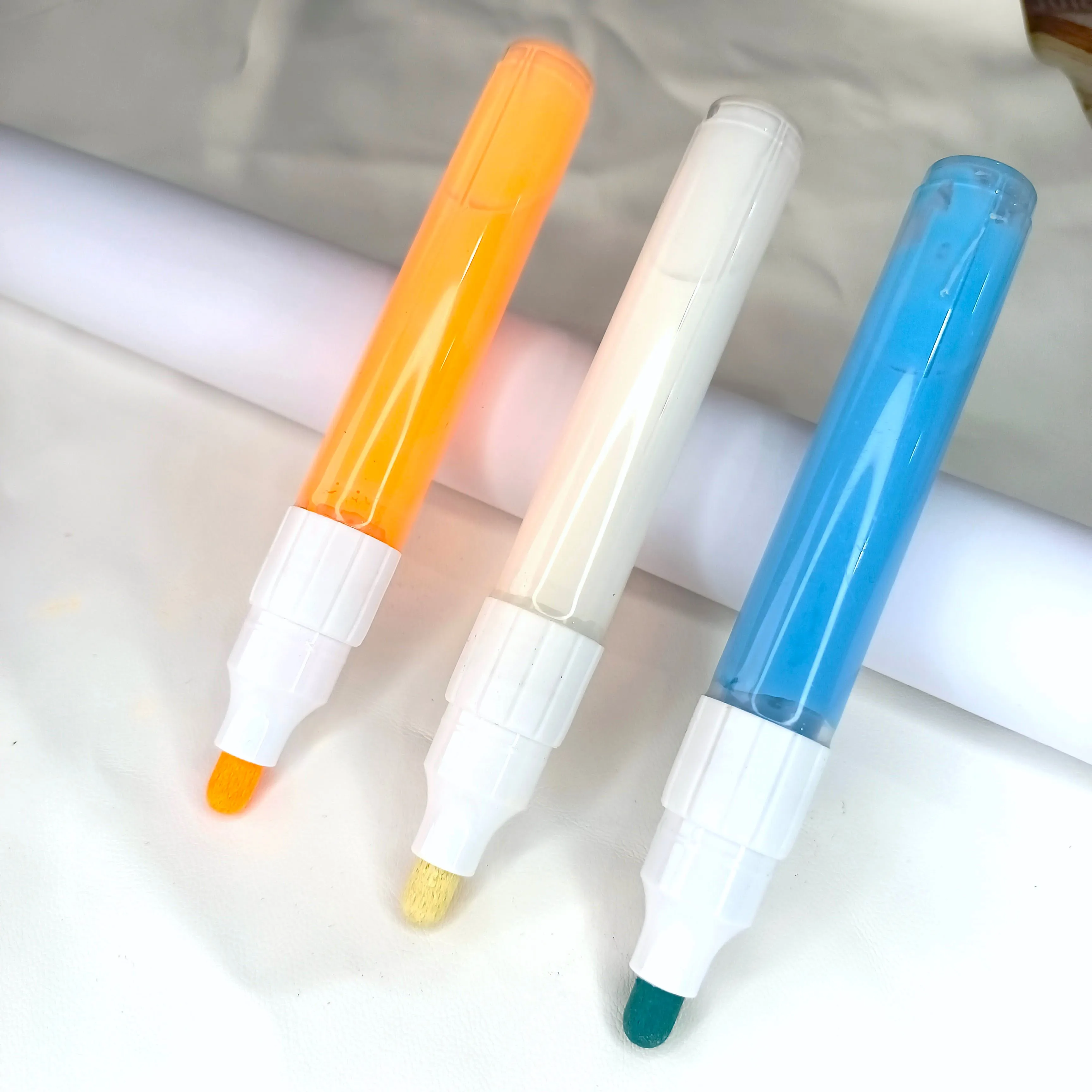 Стираемая тканевая кожаная маркерная ручка с логотипом