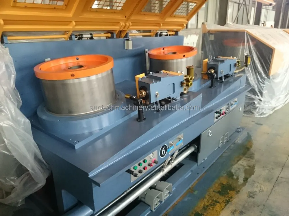 
Automatic drawing machine for steel wire 