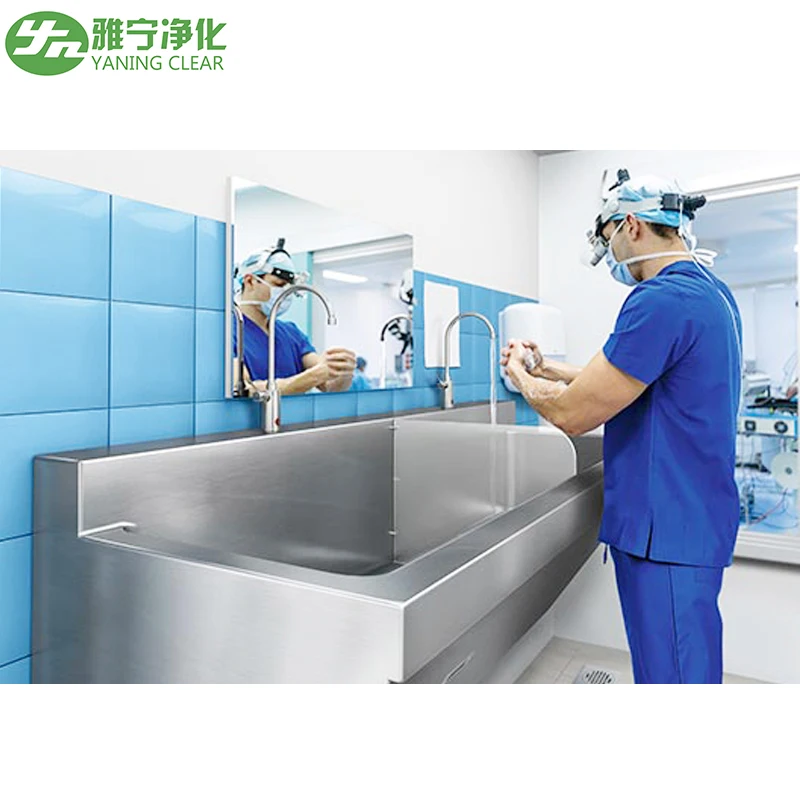 Wholesale Stainless Steel Triple Bowl Hand Washing Sink Faucet Workshop Laboratory Kitchen Use All Kinds Hand Washers Available