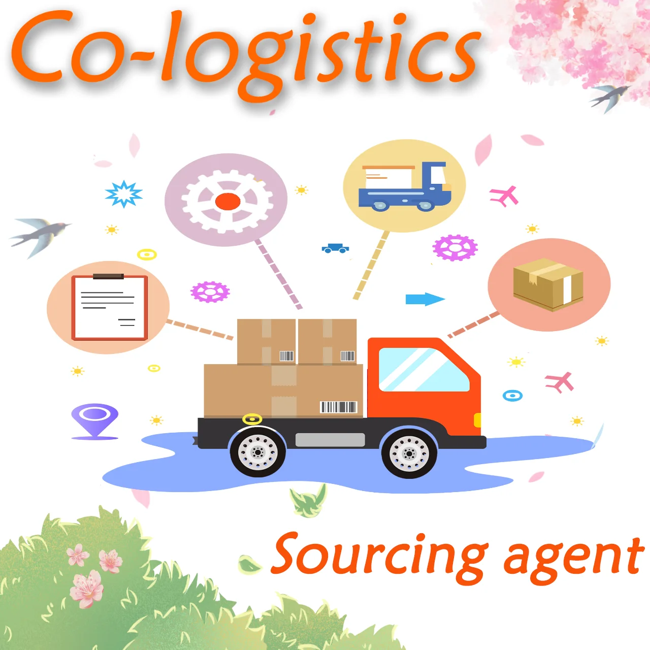 Hight quality transport container freight forwarder lower sea shipping charges from china to Bangladesh/Europe/Dubai