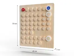 Made Wooden Wall Calendar Customized LOGO Item Style Material Type