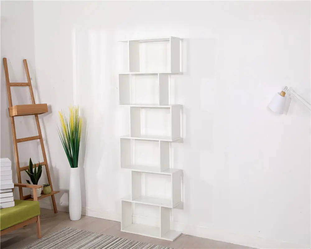 Wall Bookshelf Display Living Packing Room Furniture