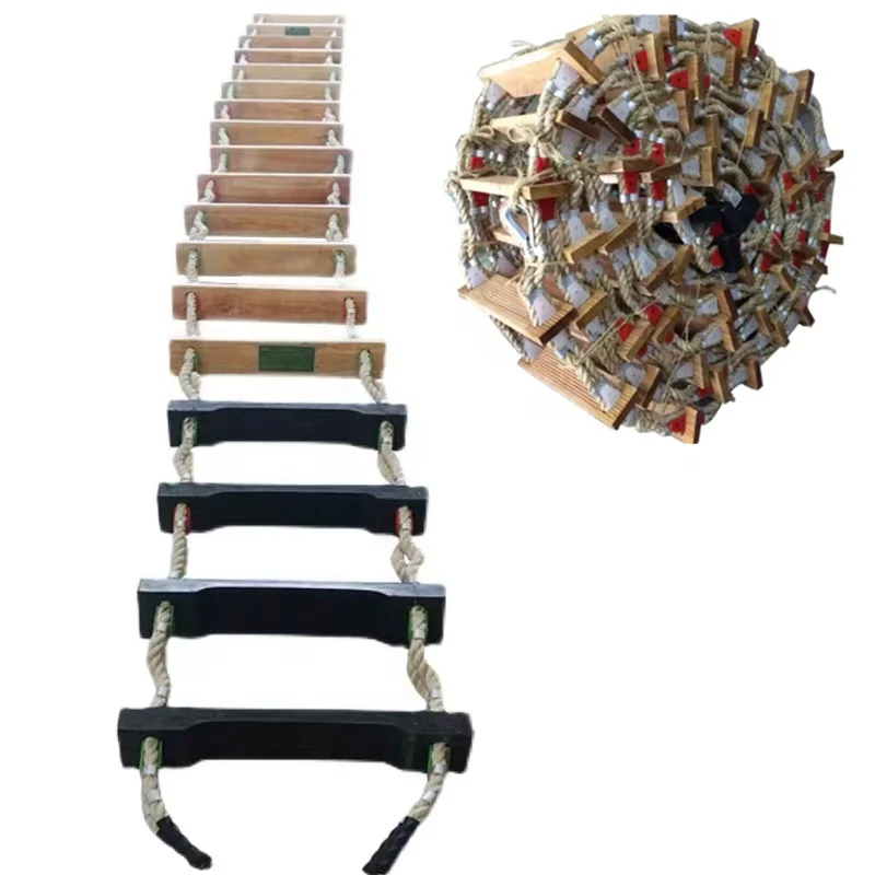 CCS Approval SOLAS Standard Marine Rope Ladder Pilot Ladder Embarkation Ladder Safety Equipment
