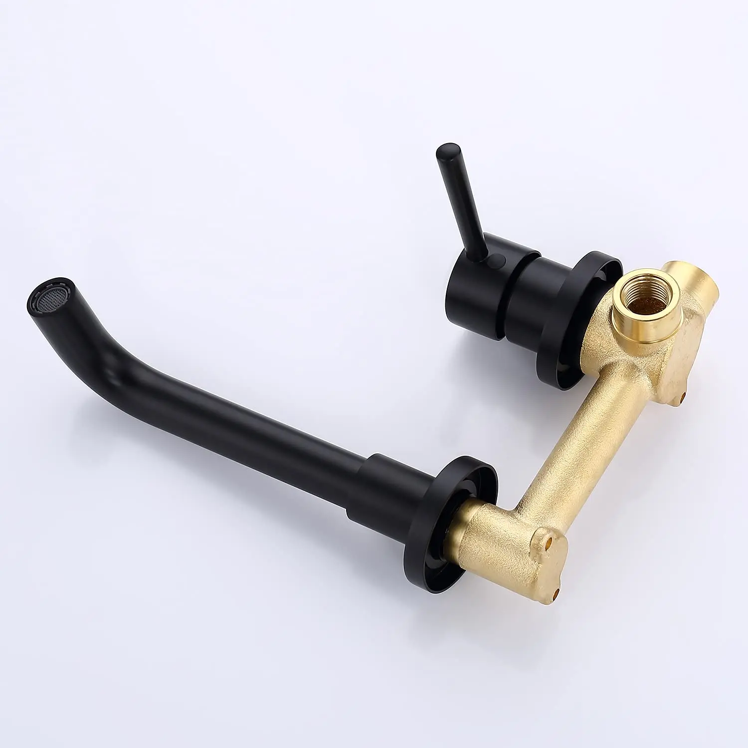 High Quality Bathroom Wall Brass Wash Basin Water Tap Mixer