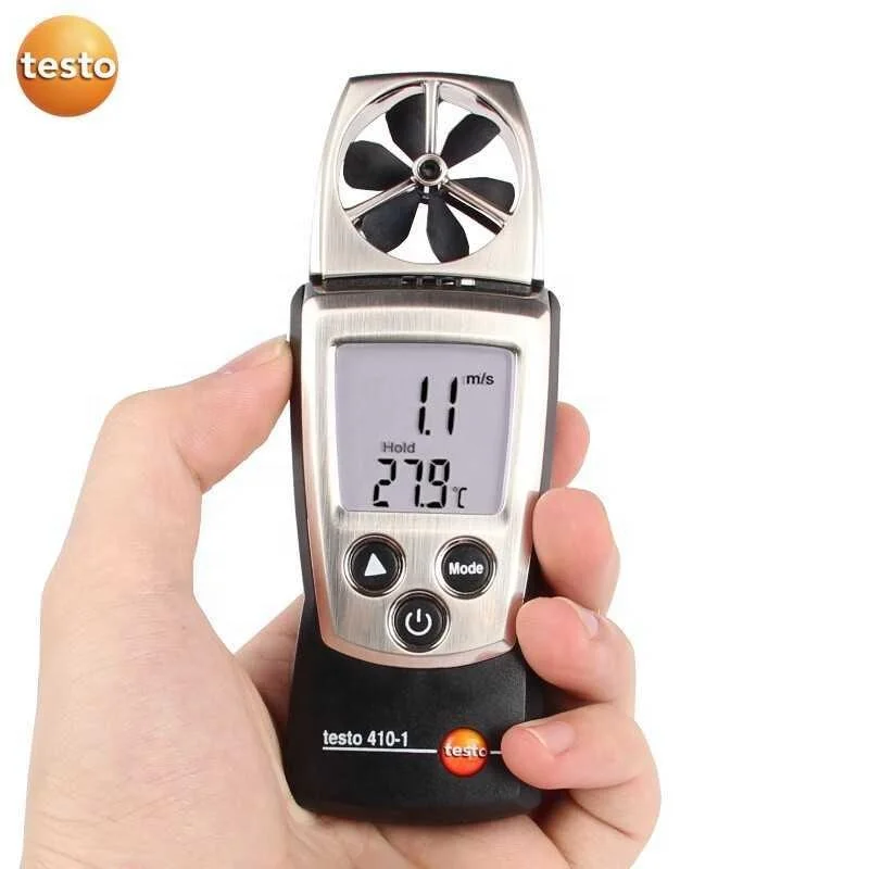 Компактный Анемометр brandnewTesto 410-1 с калибровочным