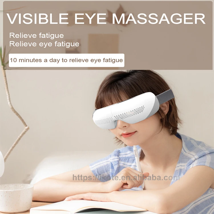 Hot Selling Home Use Factory Wholesale Pemf Eye Protection Massager Visible Eye Massage for Head