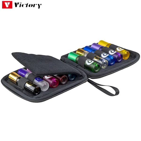 2022 Simple design neoprene protective hold 10pcs 10ml bottle essential oil roller pouch with a webbing handle to carry