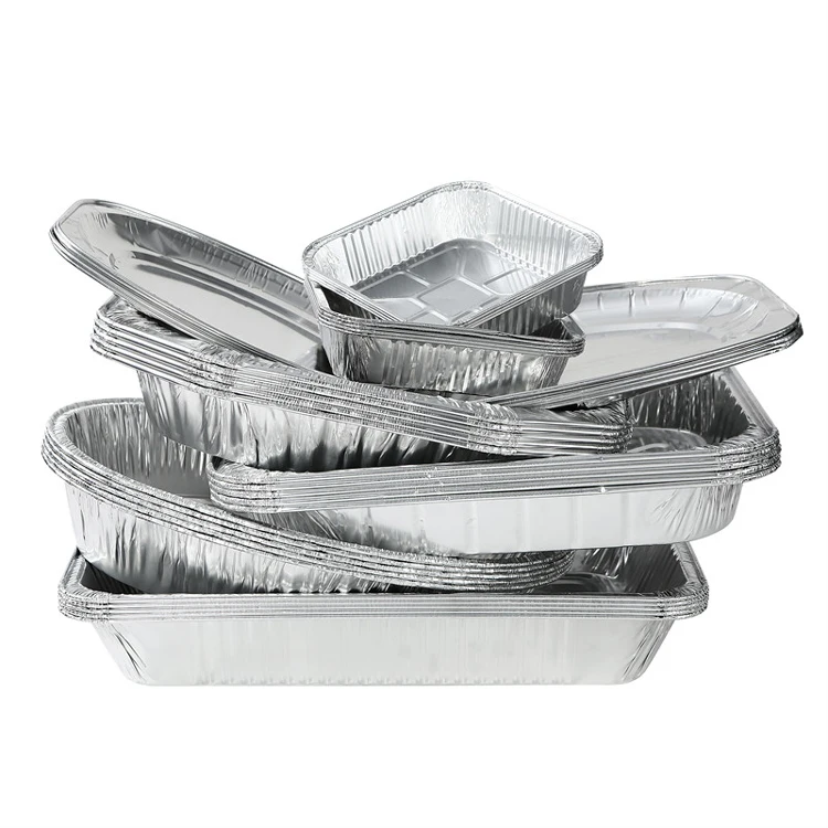 Factory Price Recyclable Disposable Mini Aluminum Foil Baking Tray