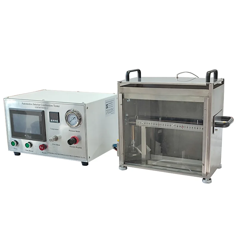 FMVSS 302 automotive Interior Materials Flammability Testing Chamber intelligent