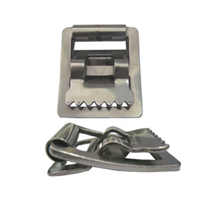 Toothed webbing buckle Safety Belt Buckles