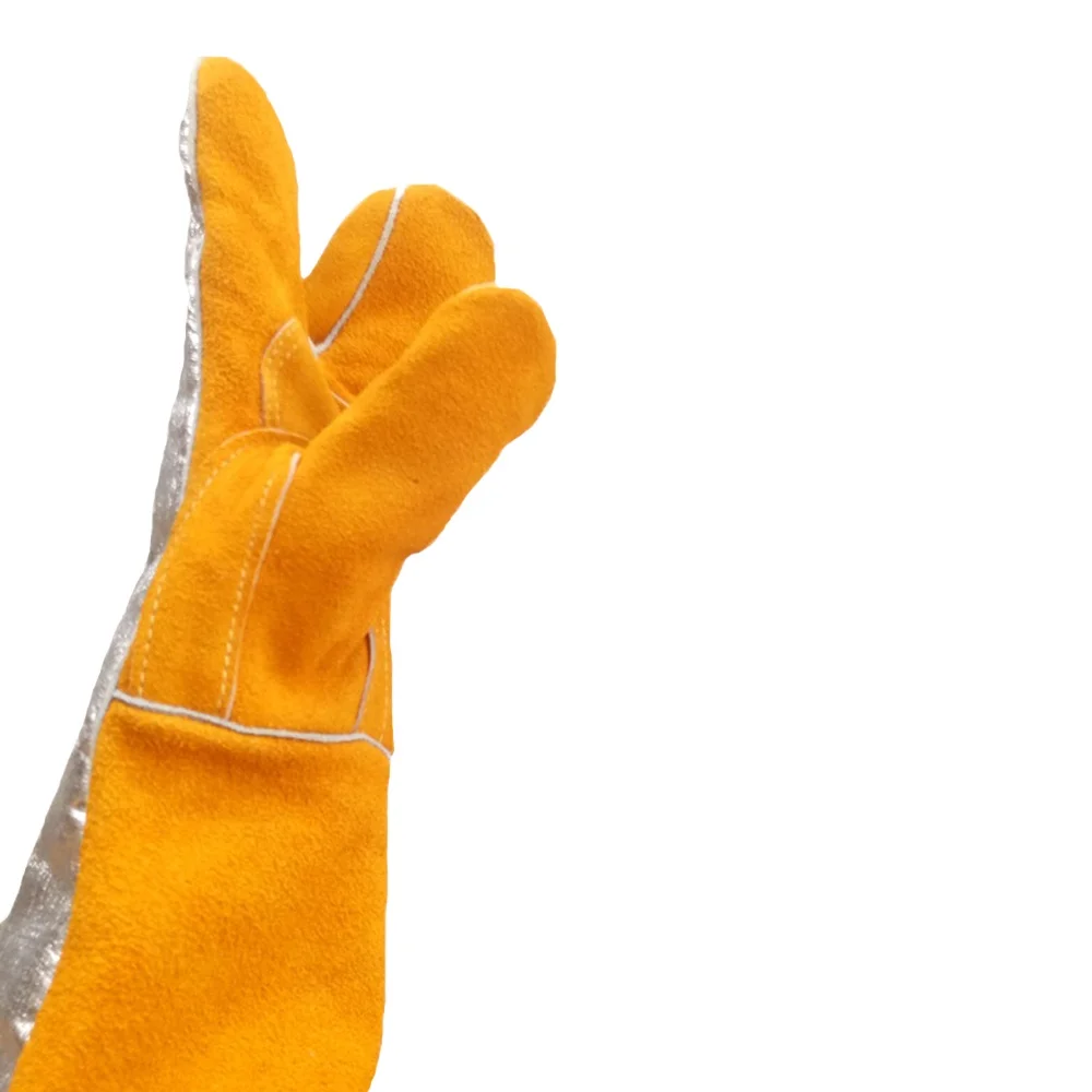 Factory Production Customized Logo Safety Best Tig Welding Gloves Contraction Work Soft Tig Leather Welding Gloves Price