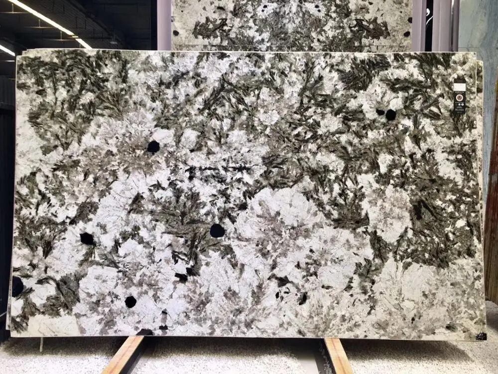Decorative stone brazil beige quartzite and white color Alpinus  for house decoration quartzite slab floor tiles