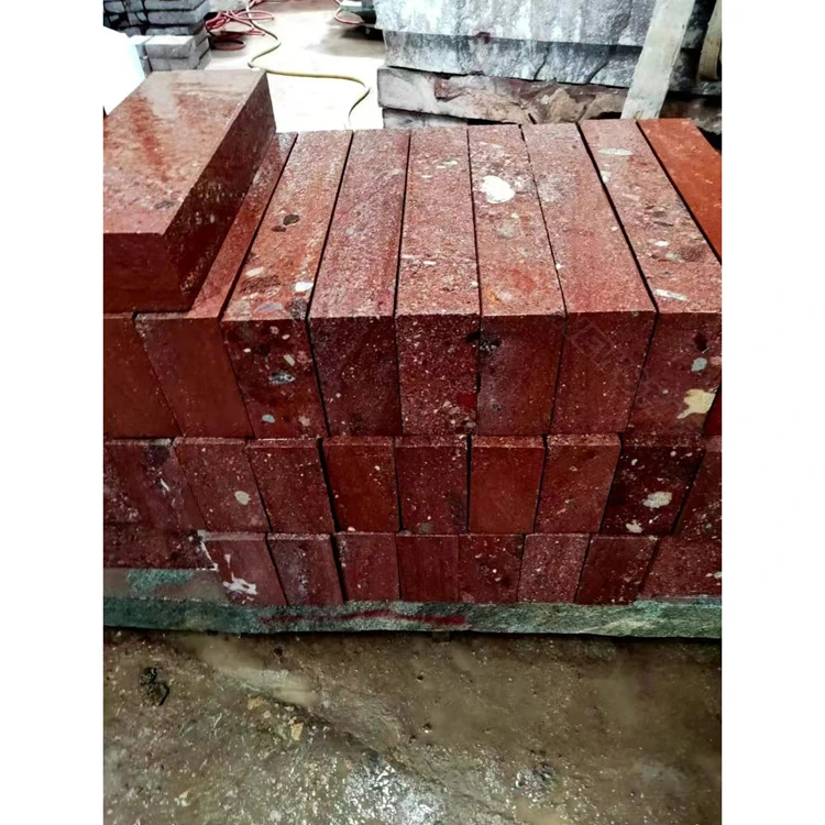 Newstar Large Quantity Red Granite Curb Stone Curbstones Kerb stone Kerbstone with Low Prices