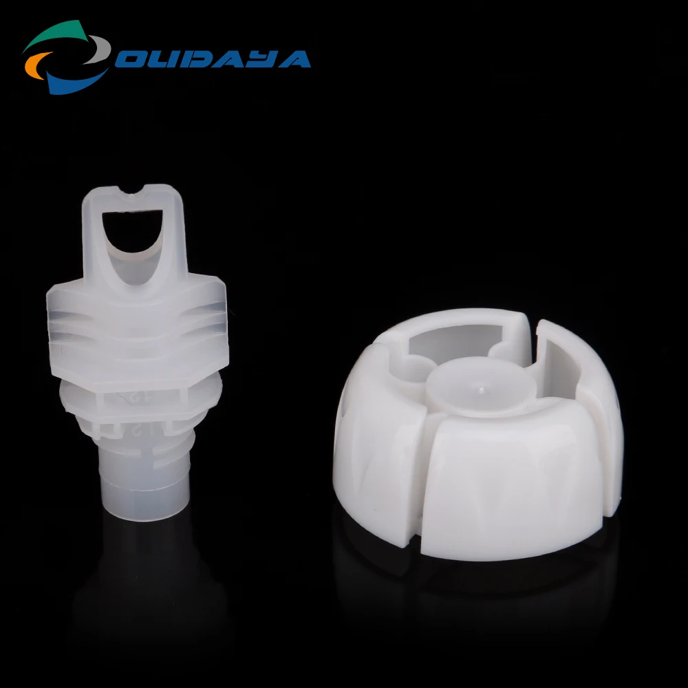 Food Packaging Flexible Plastic baby big spout nozzle lid for Fruit Shaped Juice pouch