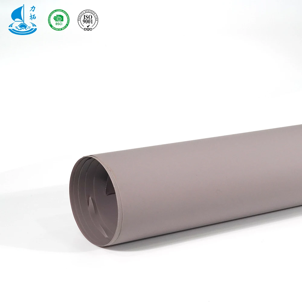 LITUO Hotel bedroom wall floor cabinet wood sheet protective films PVC PET PETG decorative furniture film